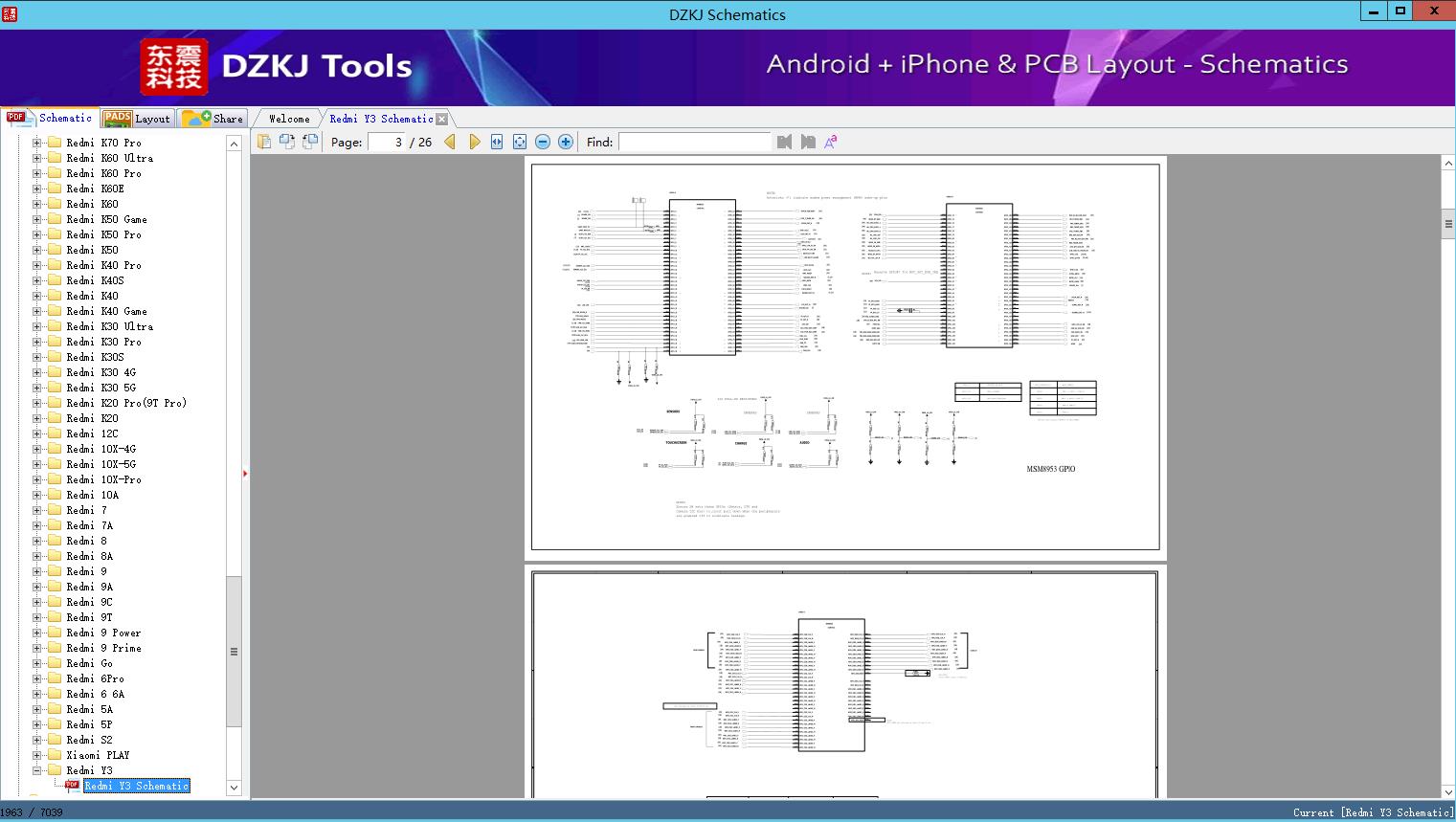 Redmi Y3 Schematic